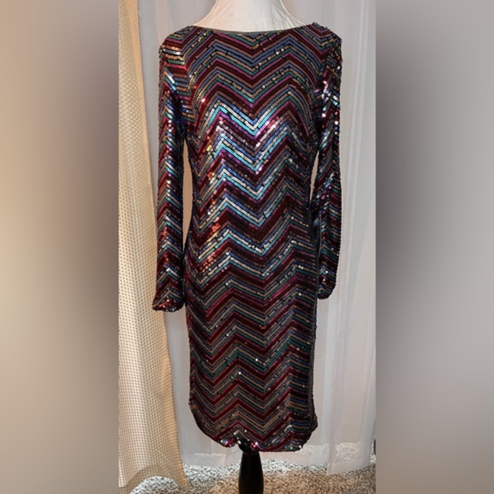 Maggy London sequin‎ dress